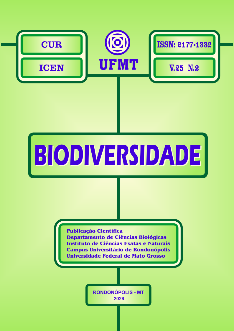 					Visualizar v. 25 n. 2 (2026): REVISTA BIODIVERSIDADE
				