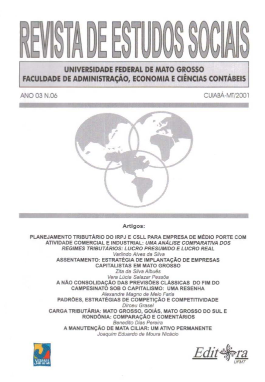 					Visualizar v. 3 n. 6 (2001)
				