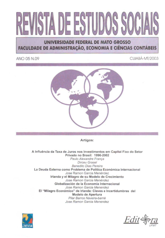 					Visualizar v. 5 n. 9 (2003)
				